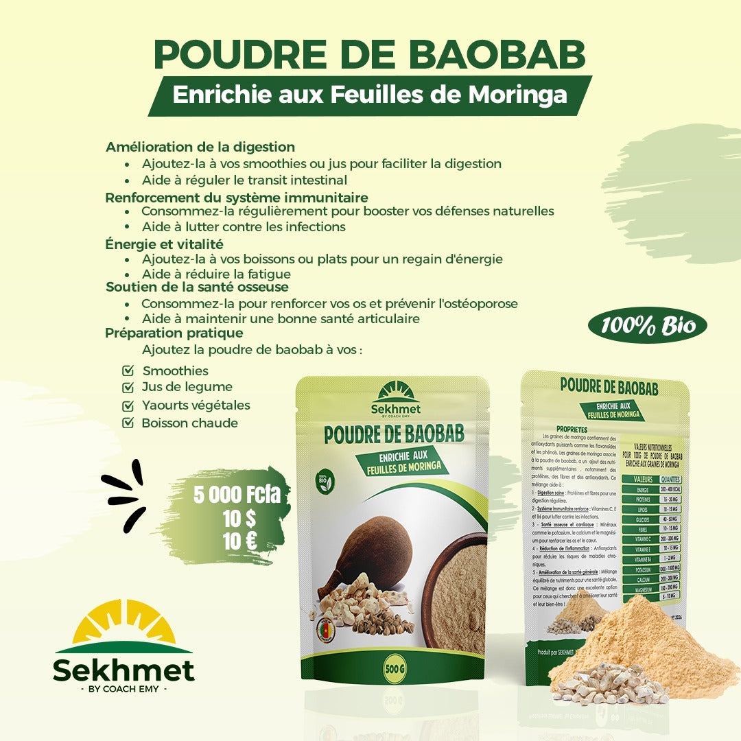 POUDRE DE BAOBAB